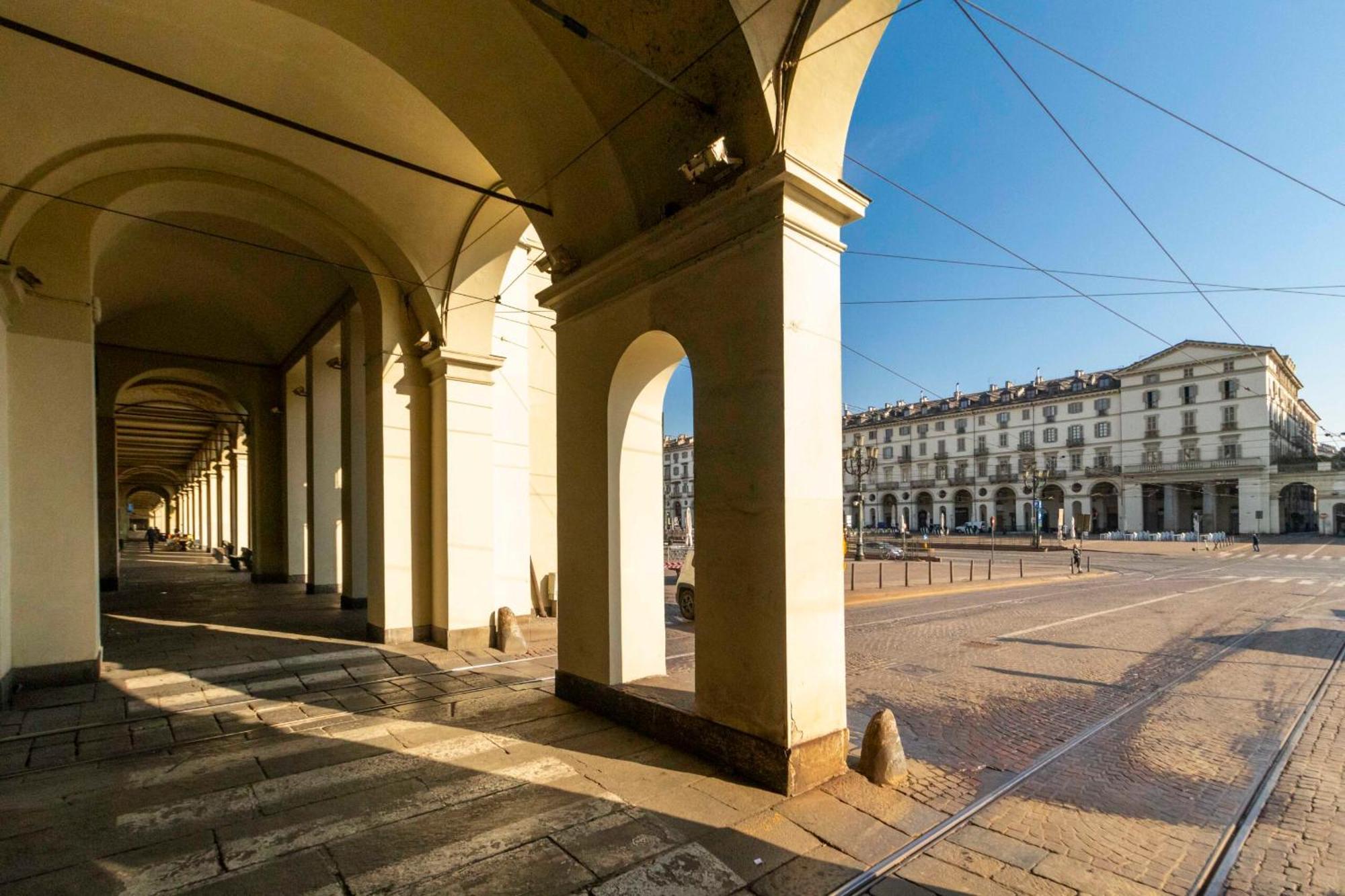 Il Salotto Di Torino Centrale In Piazza Vittorio Eksteriør billede